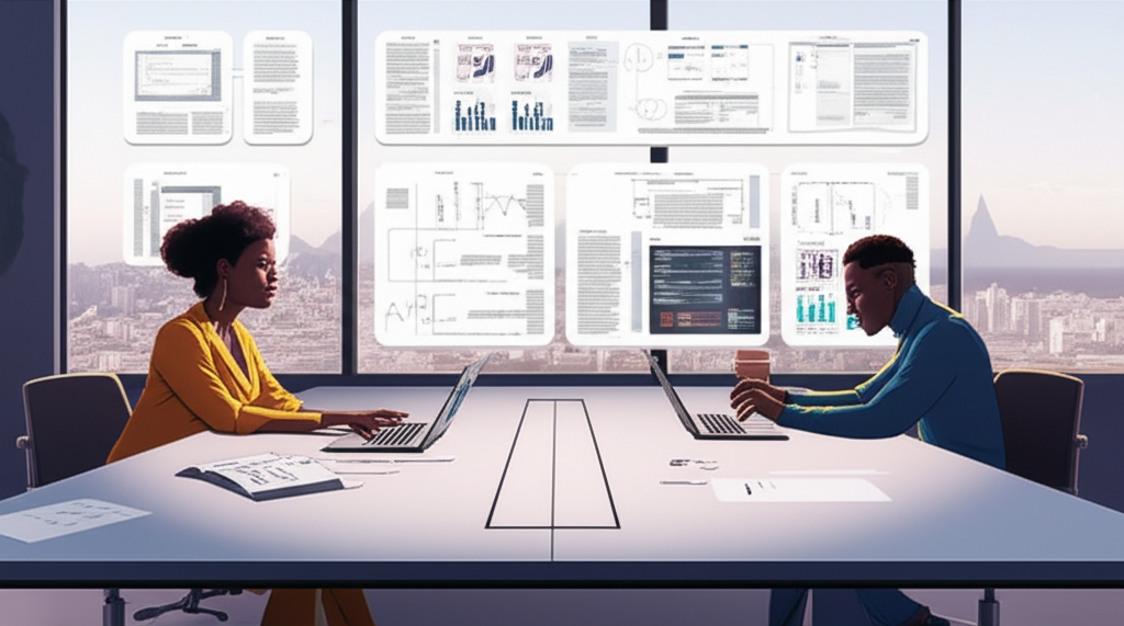 Bureau moderne de Bfast AI à Dakar